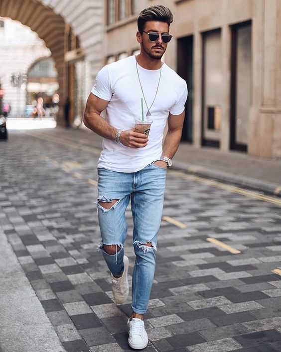 25 ideais de looks para o Réveillon 2019! Moda Masculina! Imagem: Reprodução 