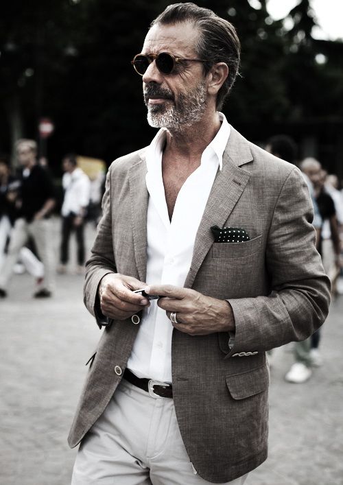 Looks para homens maduros / Parte 2 / Blog Bugre Moda / Imagem: Reprodução 