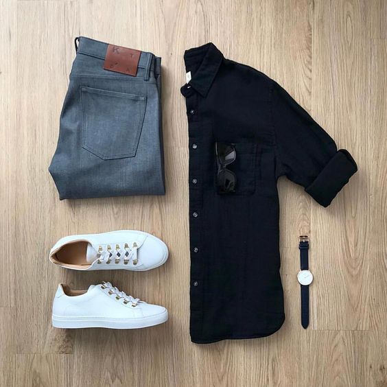 15 Combos para trabalho!  Moda Masculina / Tomboy / Imagem: Reprodução