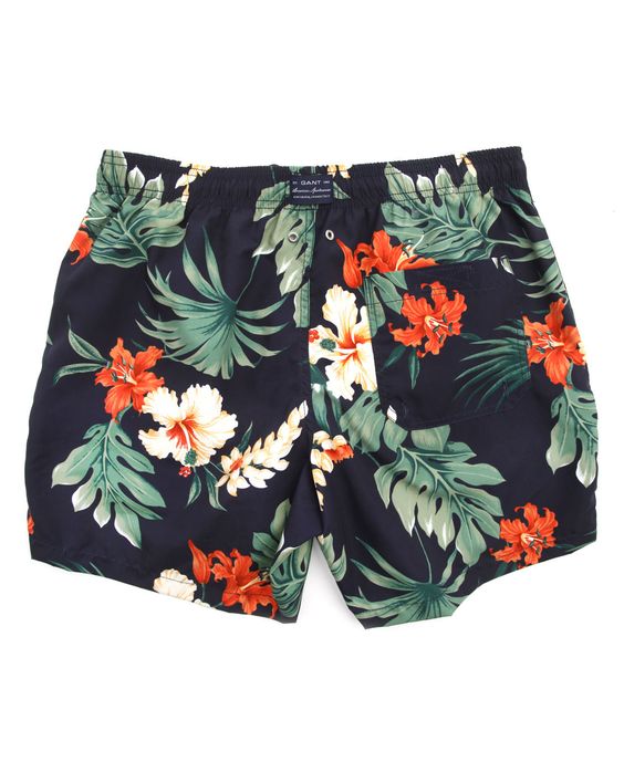 40 Shorts tropicais/criativos – Moda Masculina/Tomboy/ Imagem: Reprodução 