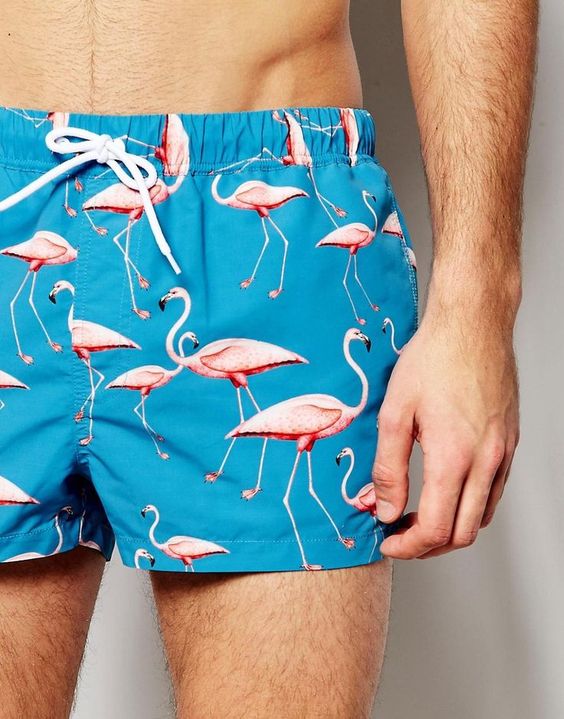 40 Shorts tropicais/criativos – Moda Masculina/Tomboy/ Imagem: Reprodução 