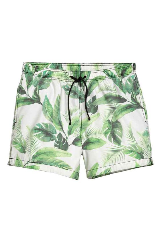 40 Shorts tropicais/criativos – Moda Masculina/Tomboy/ Imagem: Reprodução 