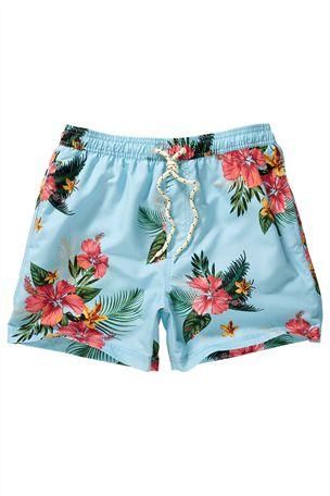 40 Shorts tropicais/criativos – Moda Masculina/Tomboy/ Imagem: Reprodução 