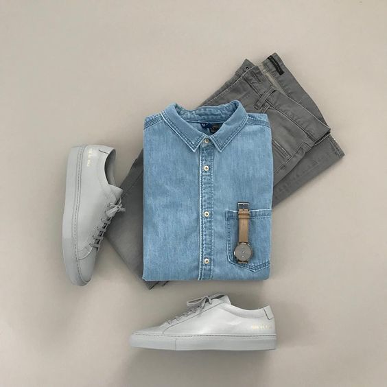 10 Combos simples! Moda Masculina e Tomboy! Imagem: Pinterest / Reprodução 