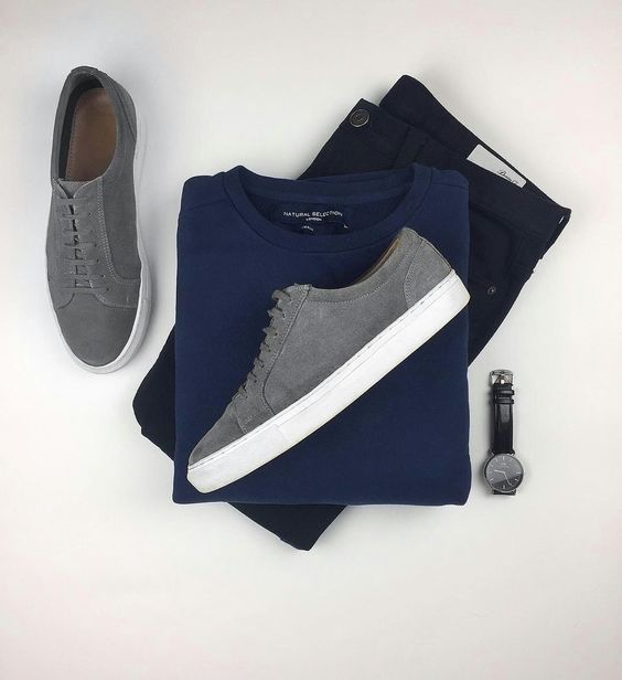 10 Combos simples! Moda Masculina e Tomboy! Imagem: Pinterest / Reprodução 