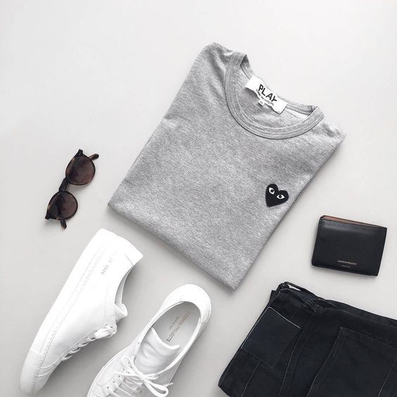 10 Combos simples! Moda Masculina e Tomboy! Imagem: Pinterest / Reprodução 