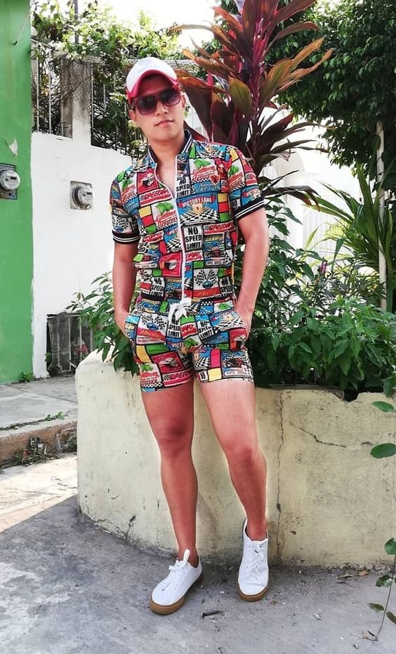 30 ideias de looks para o carnaval 2019! Moda Masculino! Imagem: Pinterest / Reprodução 