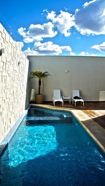 20 Piscinas incríveis! Decoração! Imagem: Reprodução 