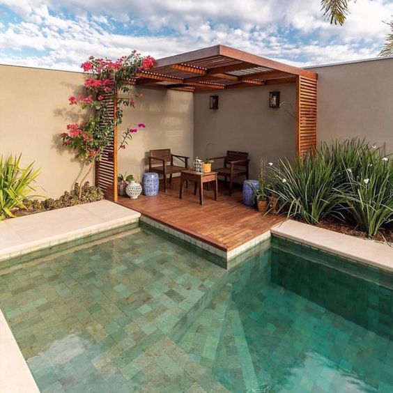 20 Piscinas incríveis! Decoração! Imagem: Reprodução 