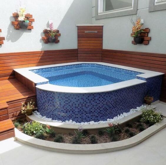 20 Piscinas incríveis! Decoração! Imagem: Reprodução 