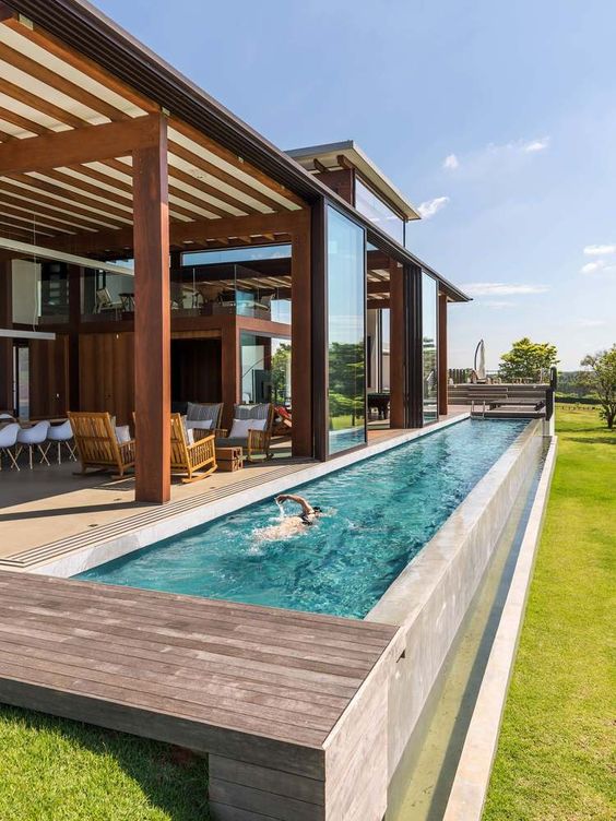 20 Piscinas incríveis! Decoração! Imagem: Reprodução