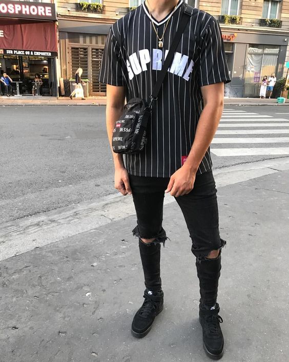 15 Ideias de estilo Streetwear: Moda Masculina / Imagem: Reprodução 