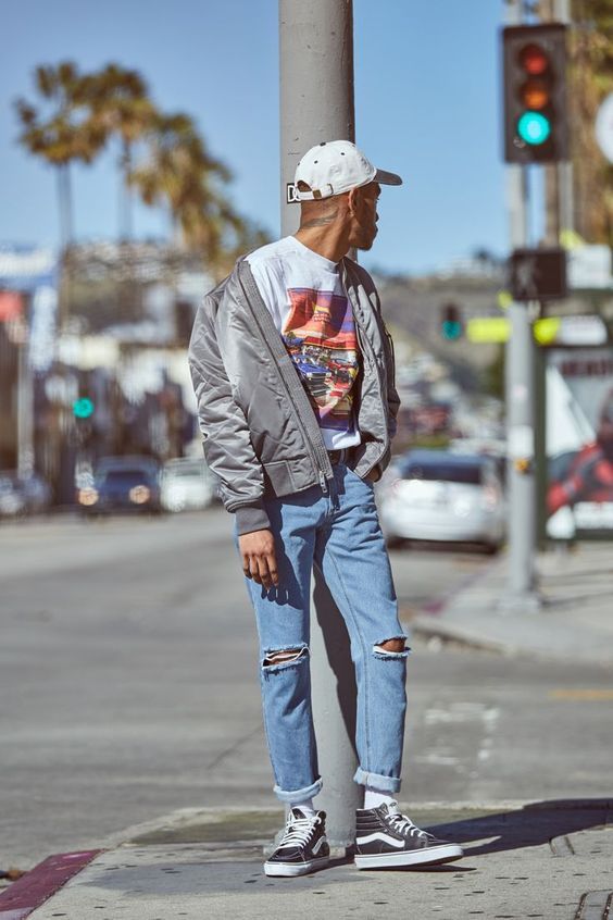 15 Ideias de estilo Streetwear: Moda Masculina / Imagem: Reprodução 