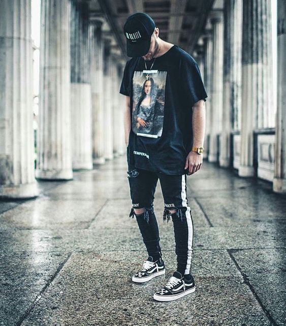 15 Ideias de estilo Streetwear: Moda Masculina / Imagem: Reprodução 