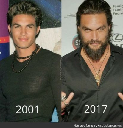 Barba! Antes e depois!  Imagem: Reprodução 