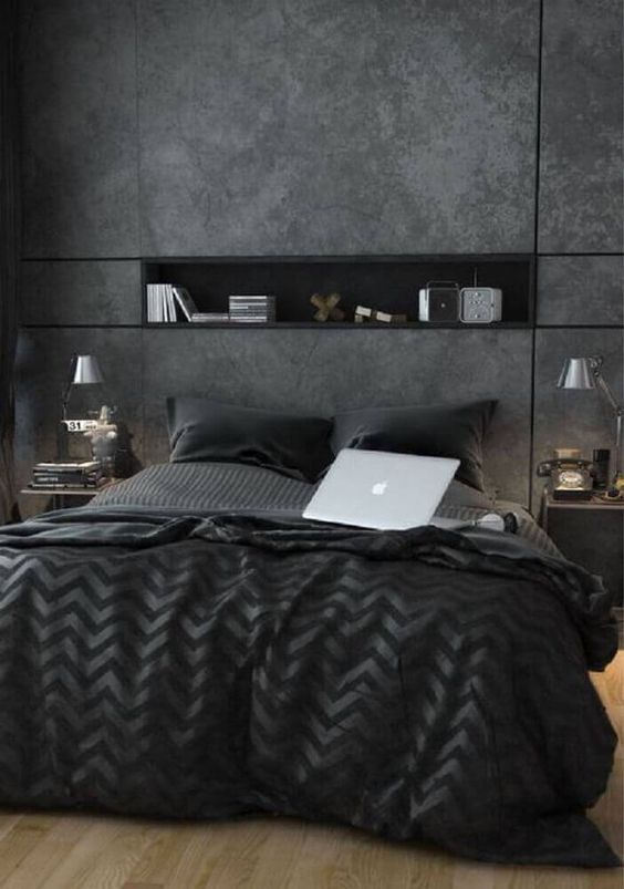 Decoração de quarto masculino: 10 ideias! Imagem: Reprodução 